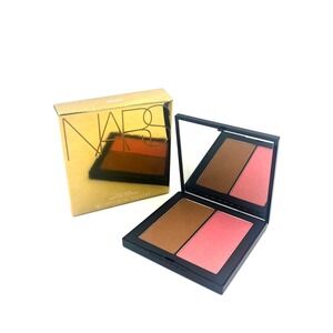 Nars Cosmetics Bronzing Powder Iconic Glow Cheek Duo Laguna / Orgasm 0.35oz/10g